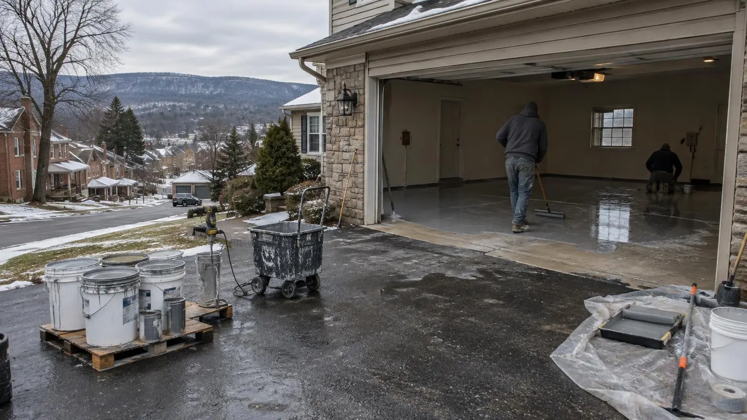 Epoxy Flooring in Bethlehem, PA